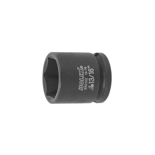 Holex Impact Socket, 3/8 inch Drive, 6 pt, 13/16 inch 650102 13/16 - main